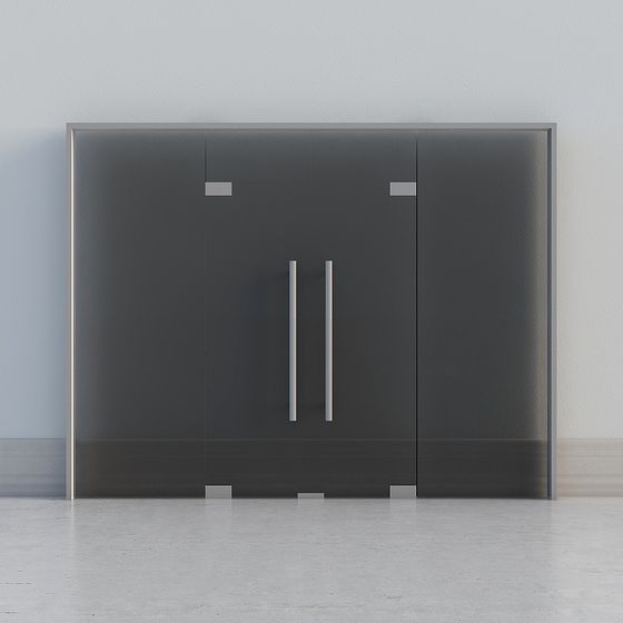 Minimalist Storage Cabinet 3D model