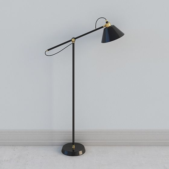 Stylish Modern Floor Lamp 3D model