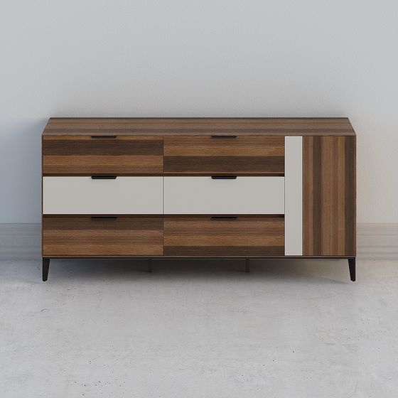 Urban Window TV Cabinet 3D model