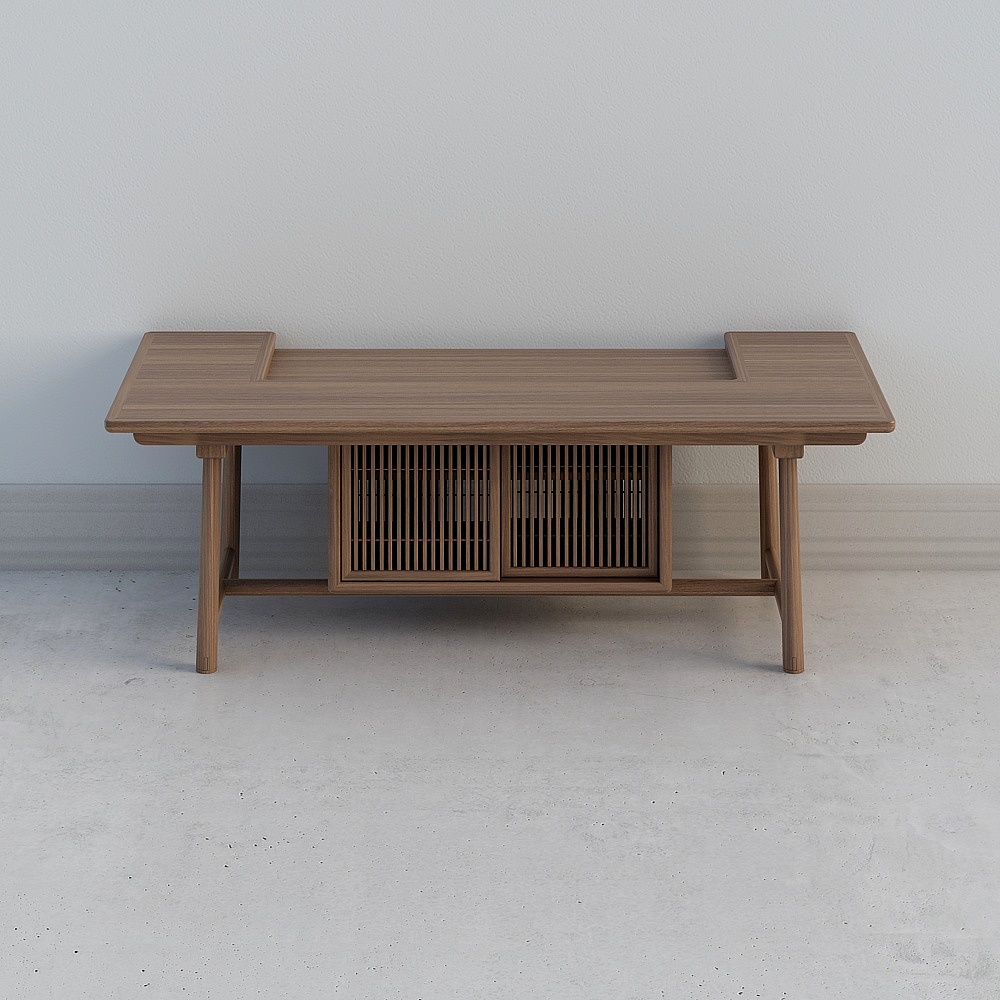 Temple Coffee Table - Black Walnuts