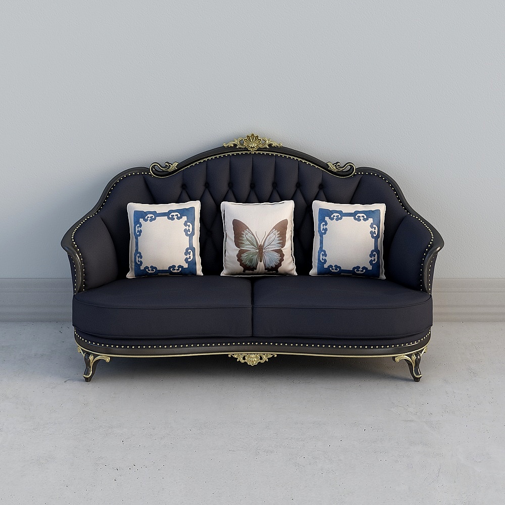 S895 three-person sofa