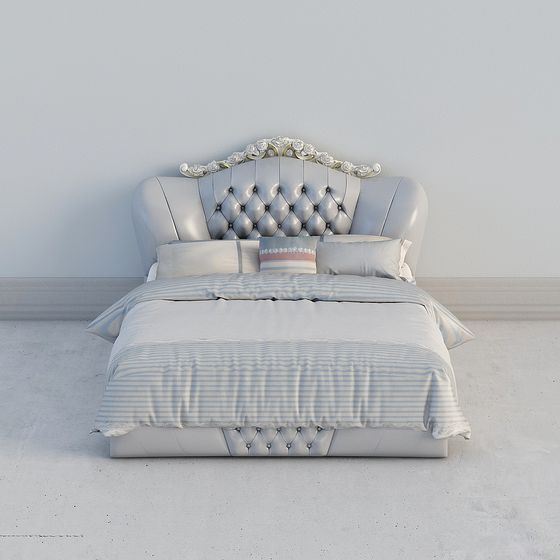 Royal Comfort 3D Model Bed