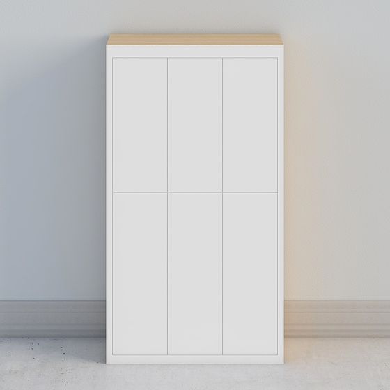 City Window Cabinet 3D model