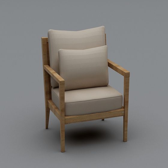 Cozy Lounge Chair 3D model