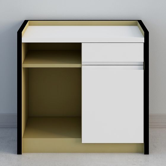 City Corner Desk 3D model