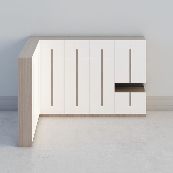 Urban Cabinet 3D model for Modern Interiors