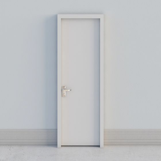 Elegant Minimalist 3D Door Model