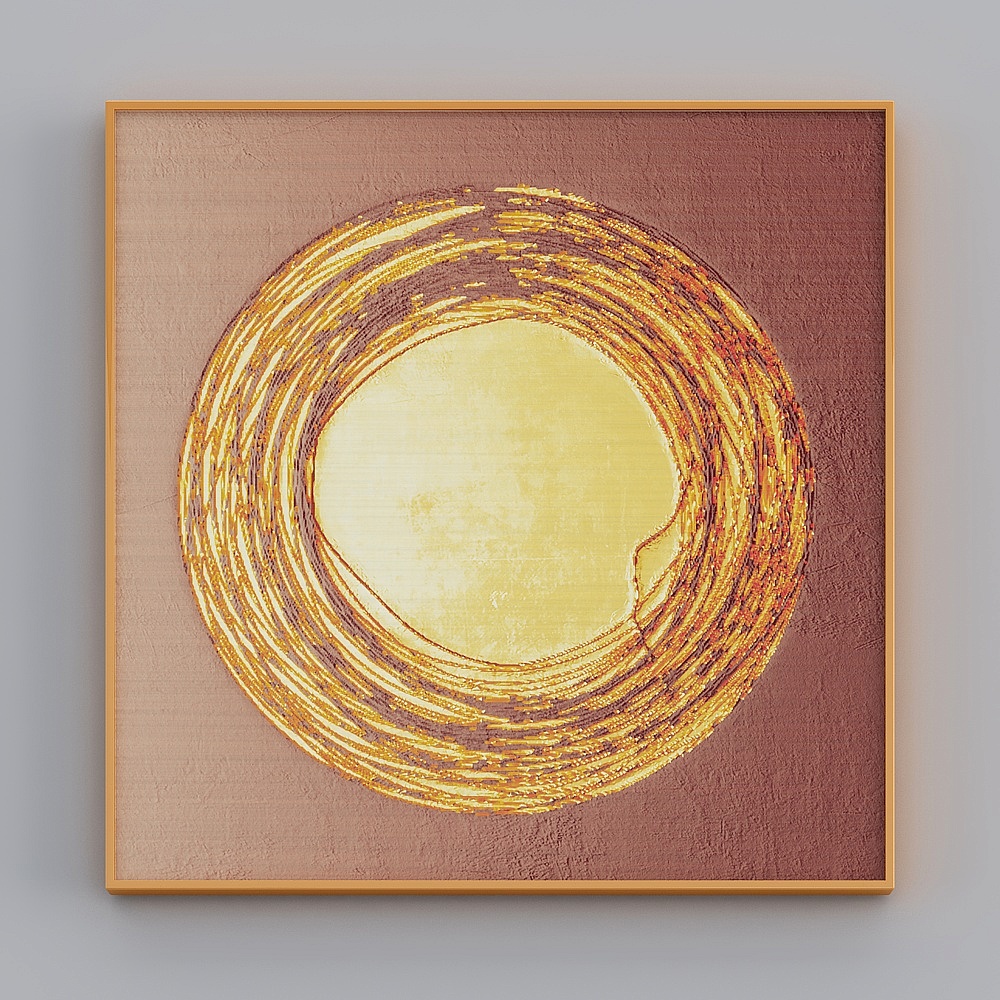 Sevio - Modern Minimalist - AA-2399 - Abstract Pattern Decorative Painting