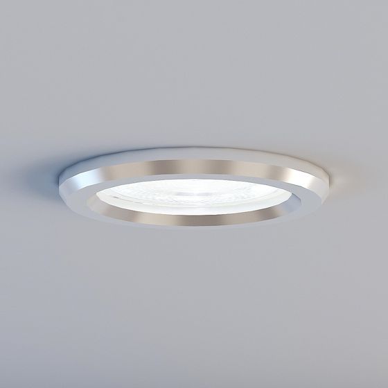Circular Recessed Light 3D model