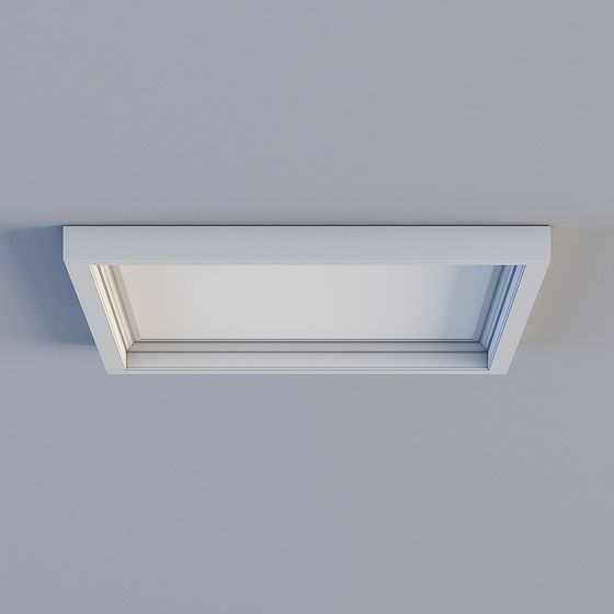 Elegant Ceiling Skylight 3D model for Modern Spaces