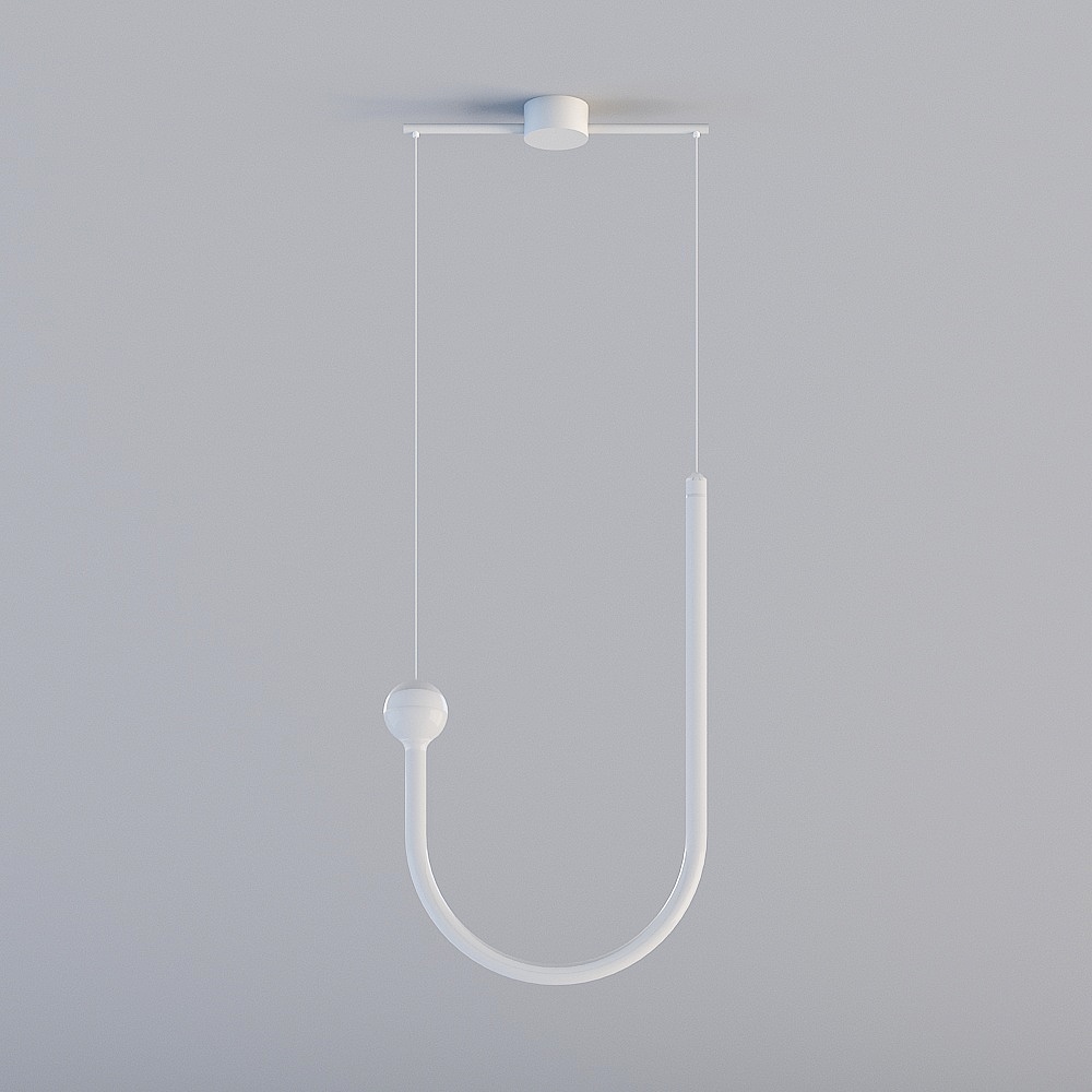 Minimalist Pendant Light 3D model