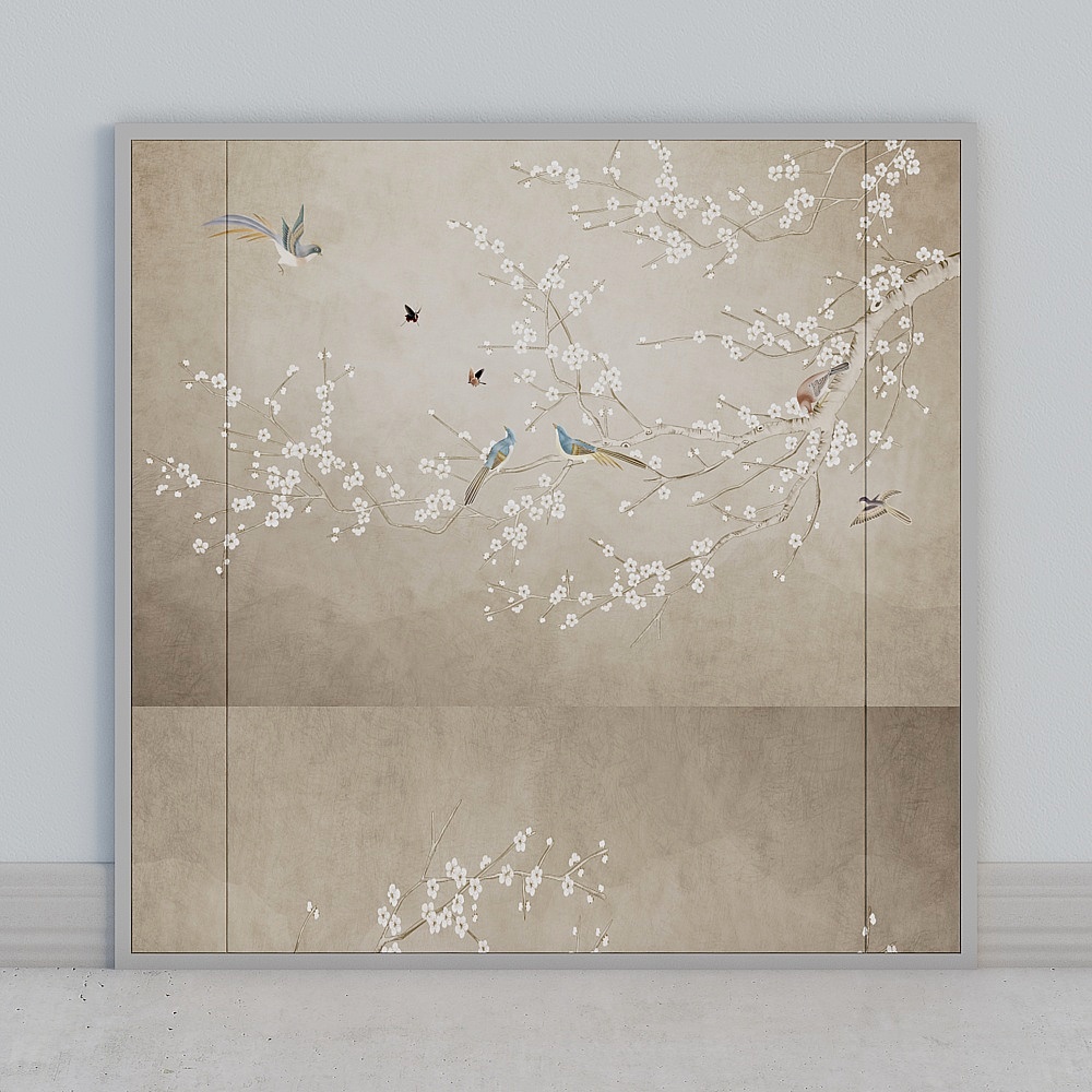 Background wall of master bedroom