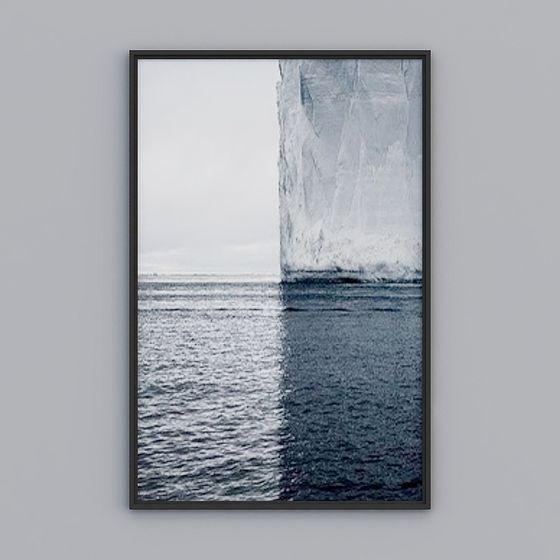 Glacial Cliffs 3D model