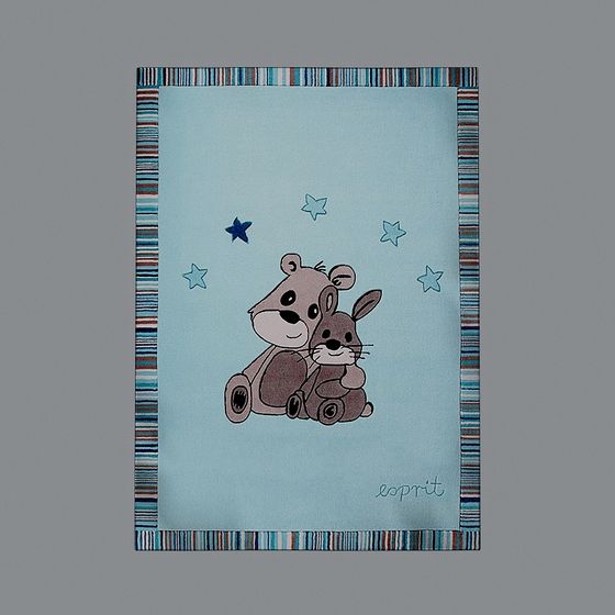 Charming Bear and Rabbit 3D model - Cozy Companions