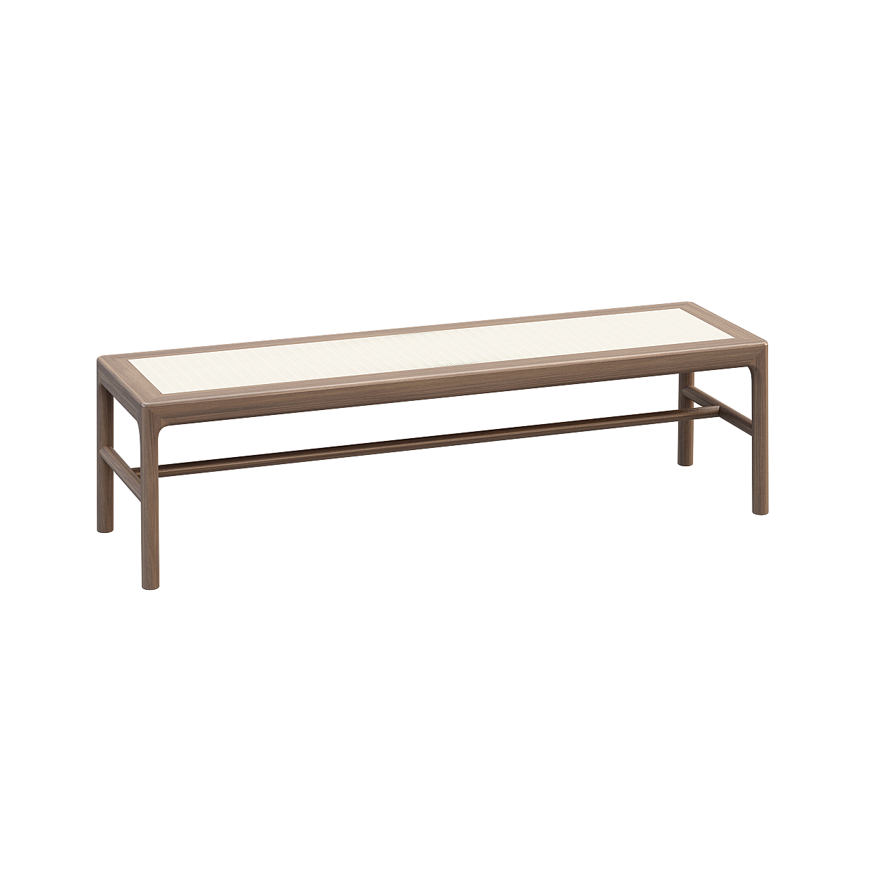 Asian Short Stool 3D Model – Earth Color Minimalist Design