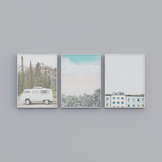 Tranquil Nature 3D Model Collection for Designers