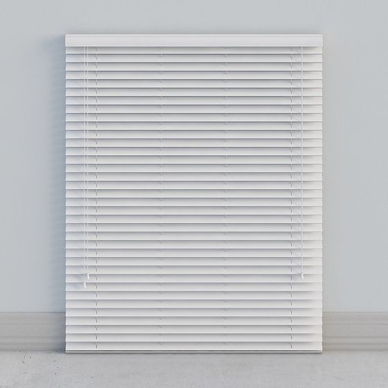 Elegant Minimalist Shutter 3D model