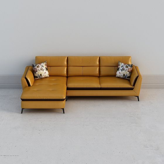 Urban Comfort Sofa 3D model for Modern Interiors