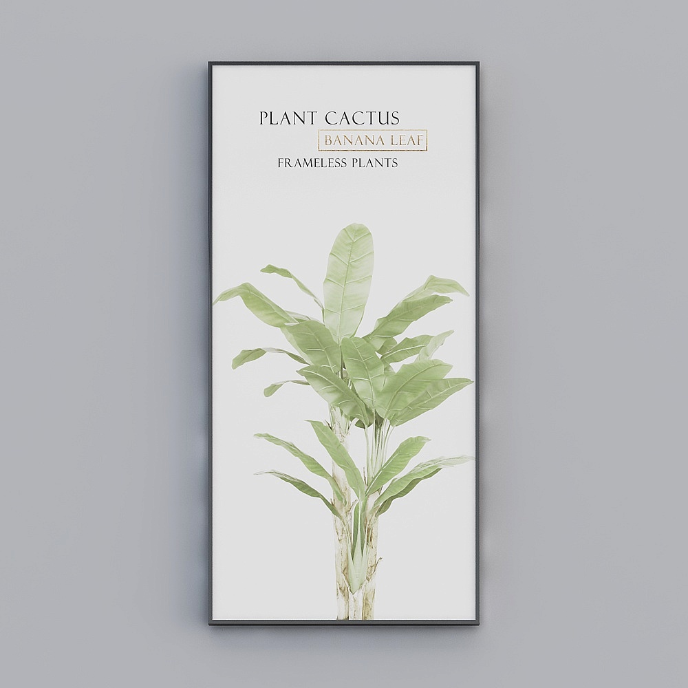 Tranh trang trí hoa phong cách Sevio-Nordic-AA-2910-S-Plant