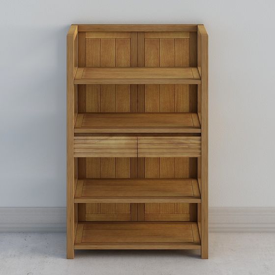 Urban Elegance Bookshelf 3D model