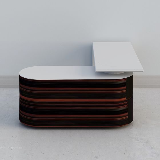 Luminous Flow Desk 3D model