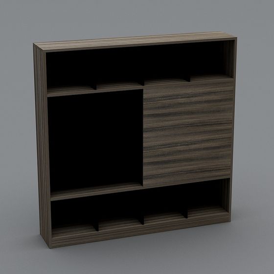 Urban Shelf 3D model for Modern Interiors