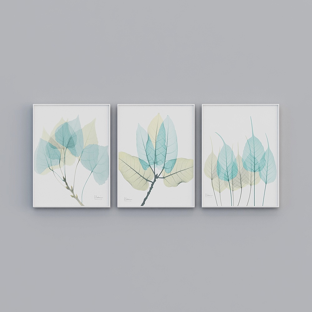 Sevio-Nordic Style-AA-655-656-657-Landscape Decoration Painting