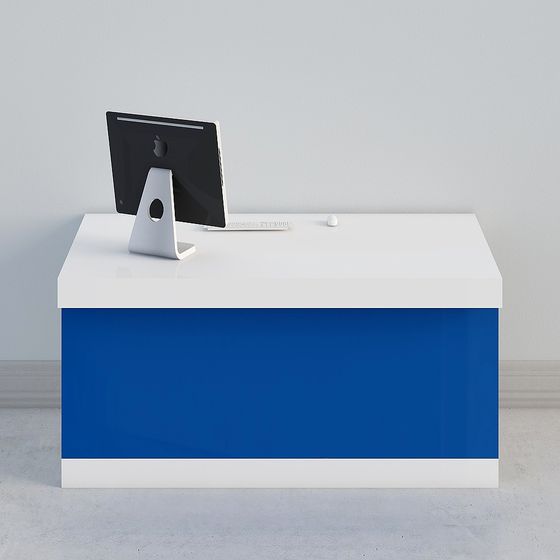 Urban Workspace Desk 3D model for Modern Offices