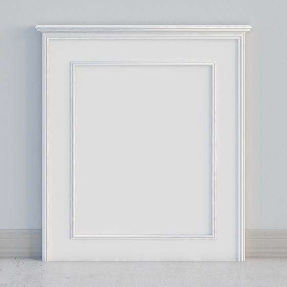 Sophisticated 3D Model Door Frame for Contemporary Spaces