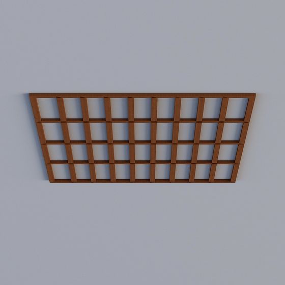 Elegant Low-Poly Bookshelf 3D model for Modern Designs