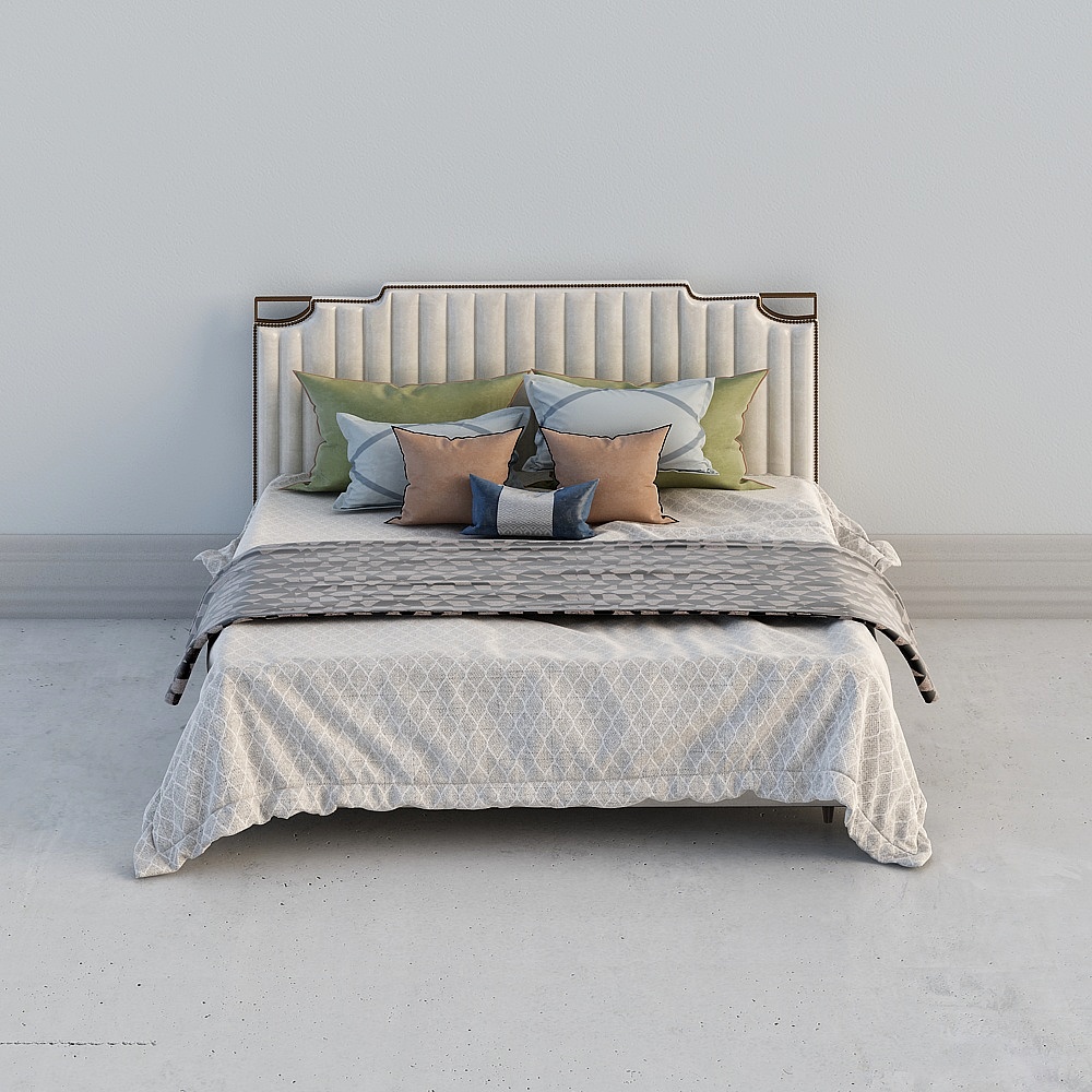 New Chinese double bed