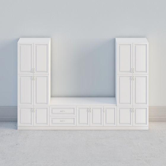 Urban Storage Cabinet 3D model