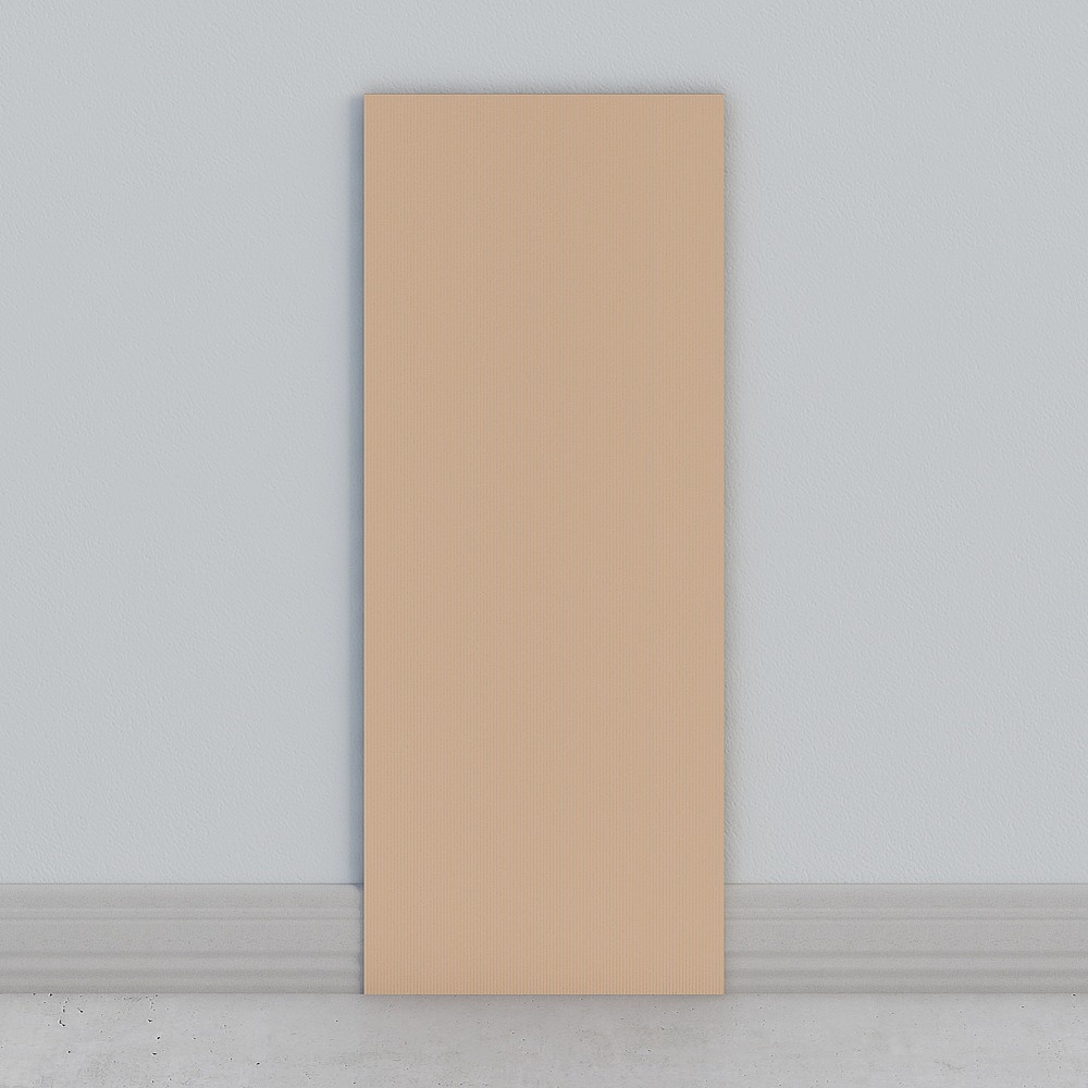 Back wall mid-panel rose gold