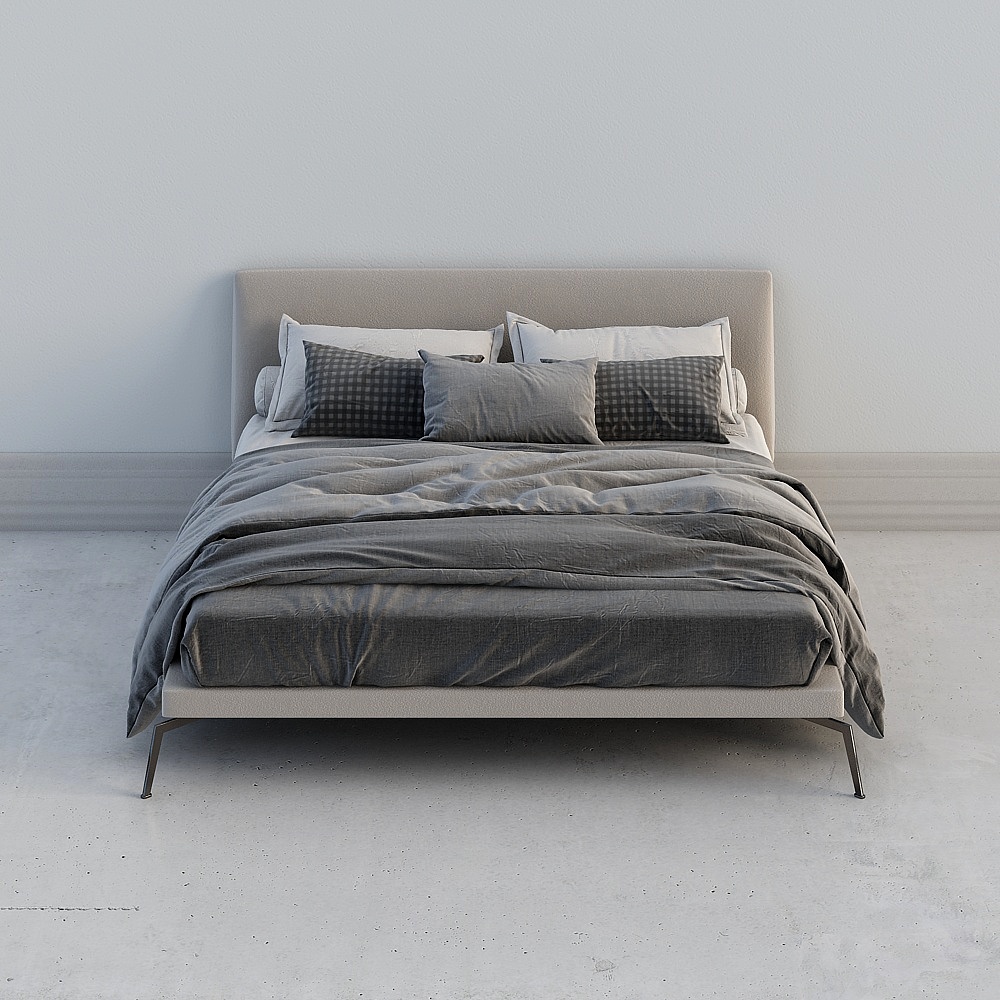 Modern double bed 112.0-LY