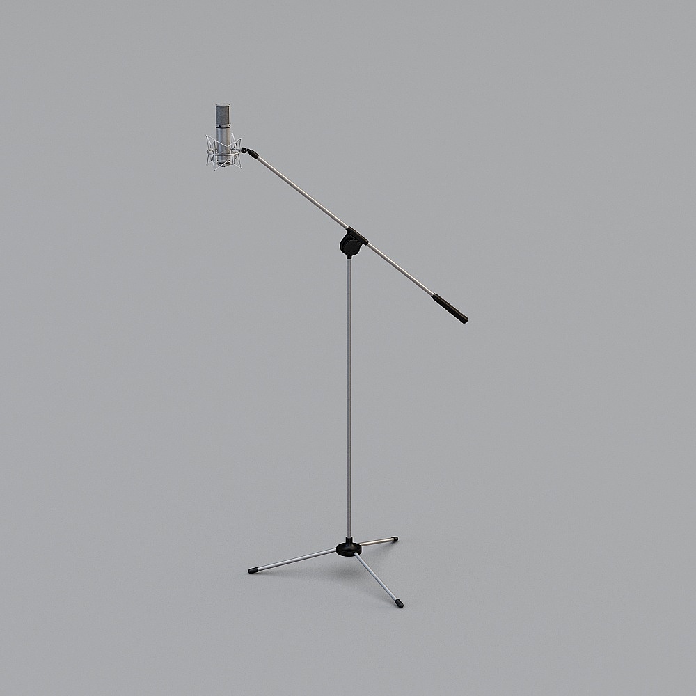 Stunning 3D Microphone Model for Creative Projects