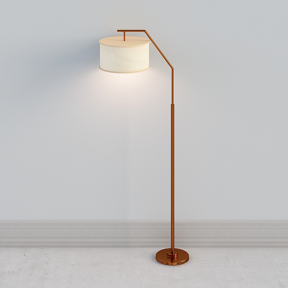 シンプルフロアランプ