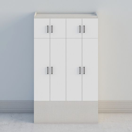 Urban Storage Cabinet 3D model
