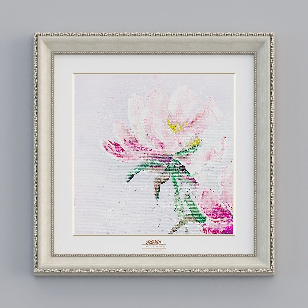 Start Bay Jane European style floral decoration painting European-style living room triple hanging painting bedroom bedside warm room mural mxh-e-1