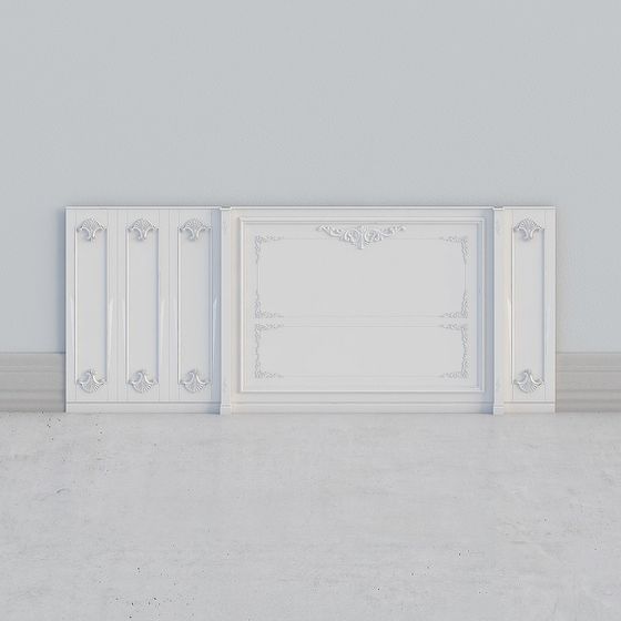 Elegant Panel 3D model for Creative Projects