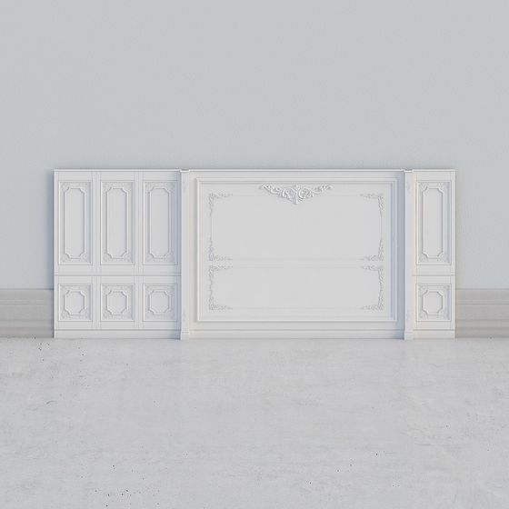 Elegant Panel 3D model for Creative Projects