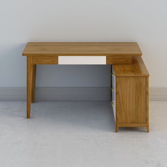 Urban Study Desk 3D model