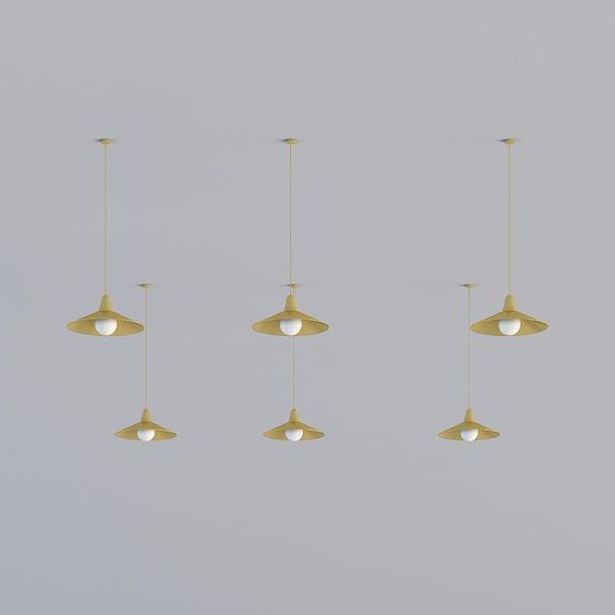 Stylish Chandelier Collection 3D Model