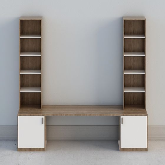 Urban Shelf 3D model for Modern Spaces