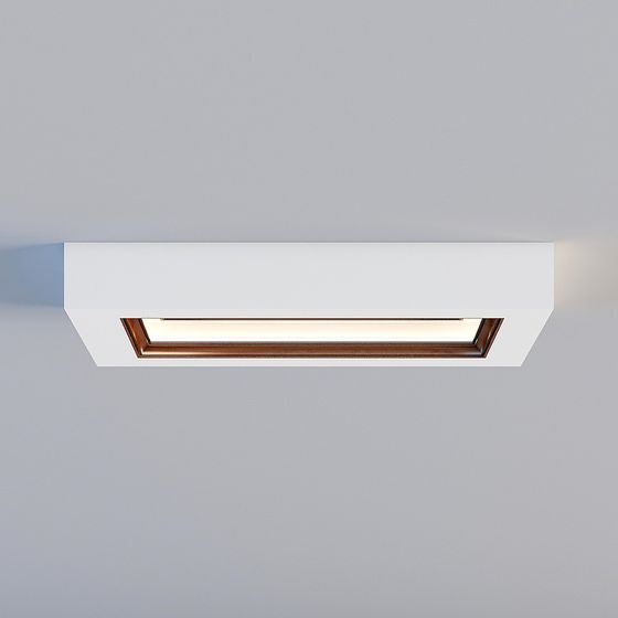 Modern Minimalist Ceiling Embedded Light 3D model