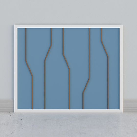 Stylish Low-Poly 3D Model for Versatile Uses