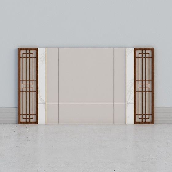 Stunning Screen 3D Model Blending Modern Aesthetics and Traditional Craftsmanship