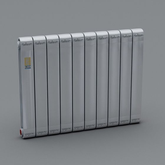 Reisun Radiator 3D Model for Modern Designs