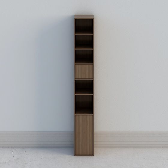 City Window Bookshelf 3D model