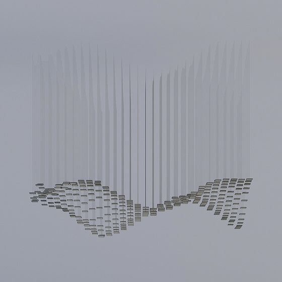 Yun顶之翼 3D model - A Futuristic Architectural Marvel