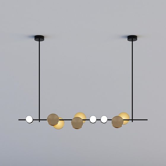 Hanging Light Chain 3D model